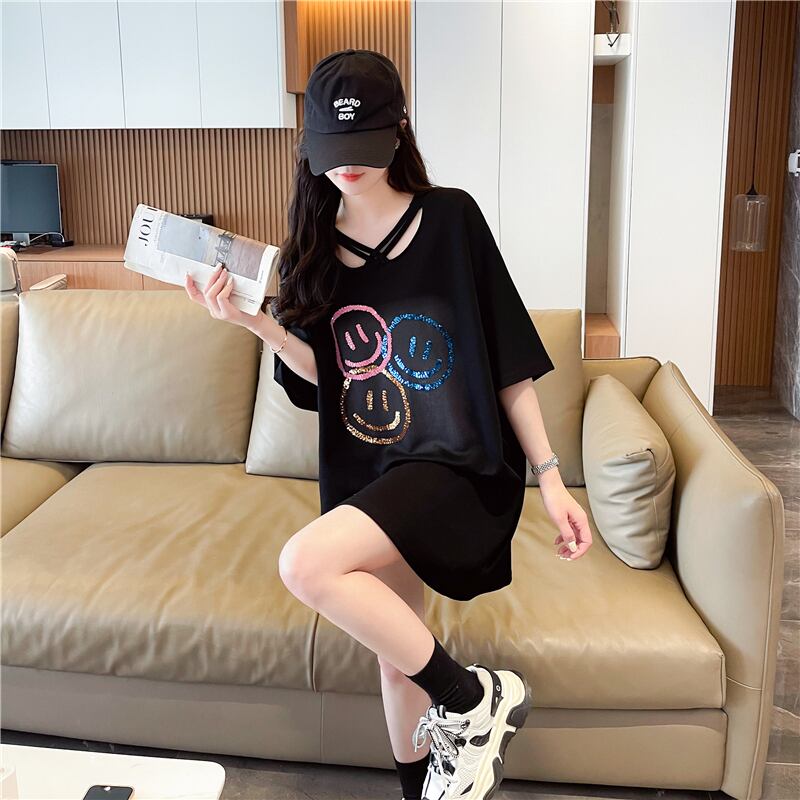 今季マストバイ スウィート 特別デザイン プリント 全2色 半袖Tシャツ<S-8538>