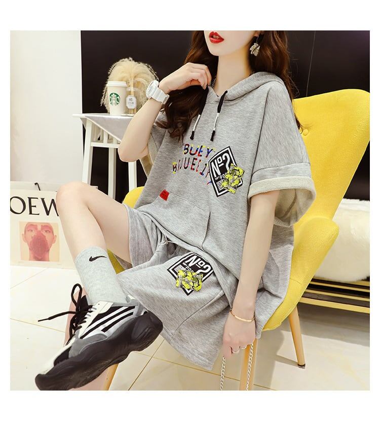 ベストセラーアイテム！ ファッション 肌触り抜群 カジュアル 半袖 Tシャツ ショートパンツ セットアップ ＜S-9109＞