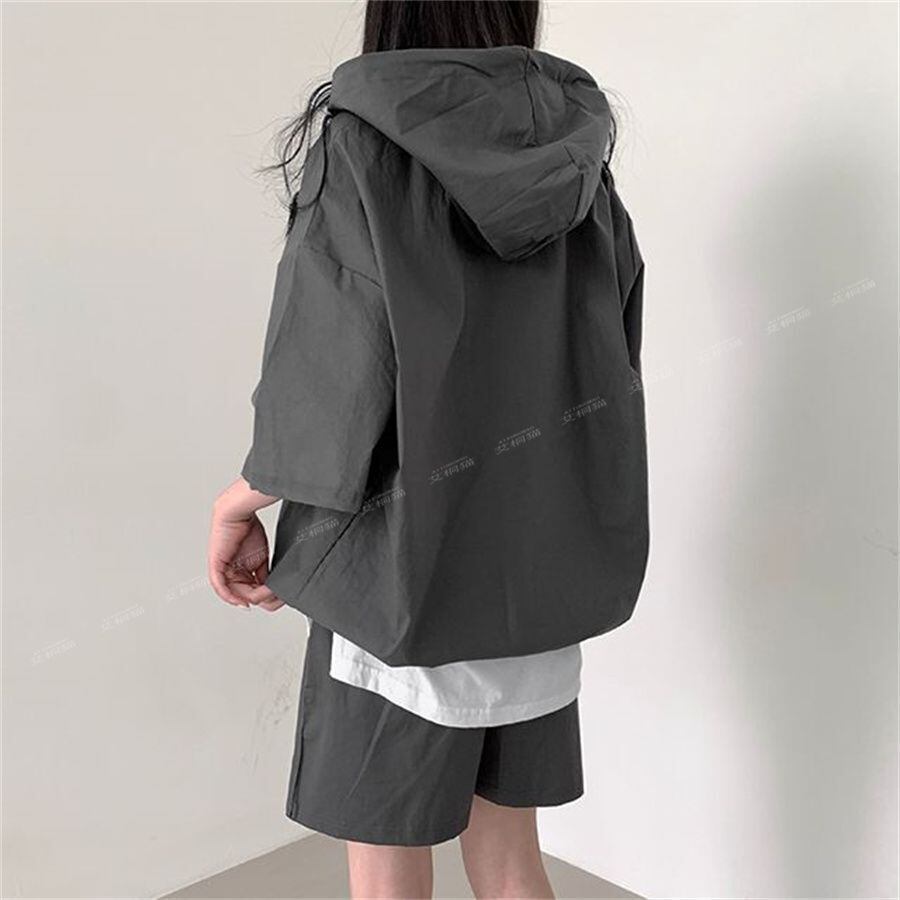 今季マストバイ カジュアル 真夏も快適 4色 半袖 Tシャツ ショートパンツ セットアップ ＜S-11156＞