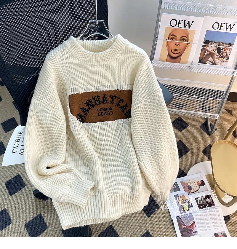 合わせやすい大人らしい  快適 ニット<S-3963>
