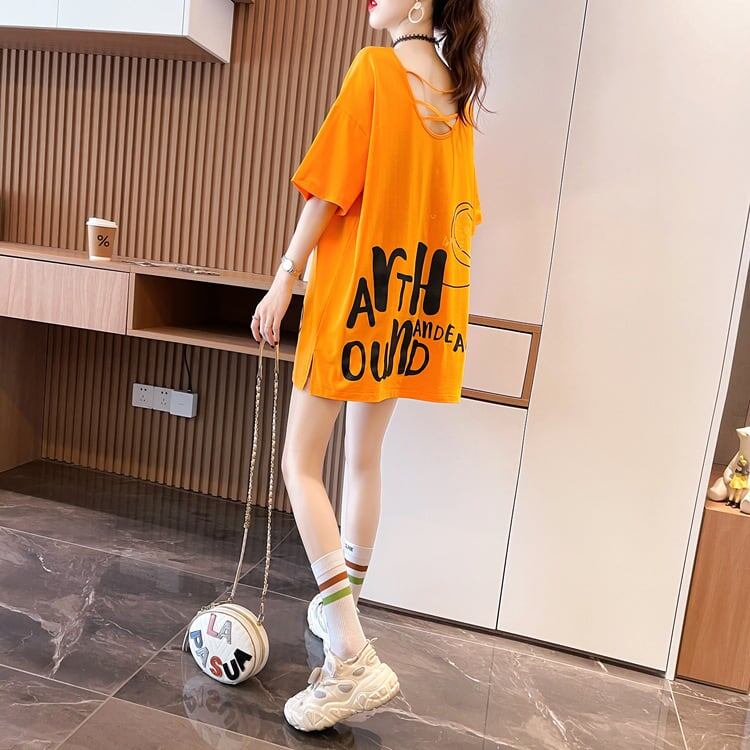 大人可愛い エレガント 絶対欲しい 大好評 好感度UP カジュアル 全4色 Tシャツ＜S-11661＞