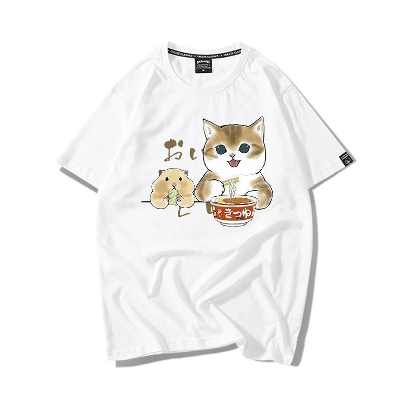 大好評 キュート 人気上昇中 着心地良い カジュアル プリント 全8色 半袖Tシャツ<S-9340>