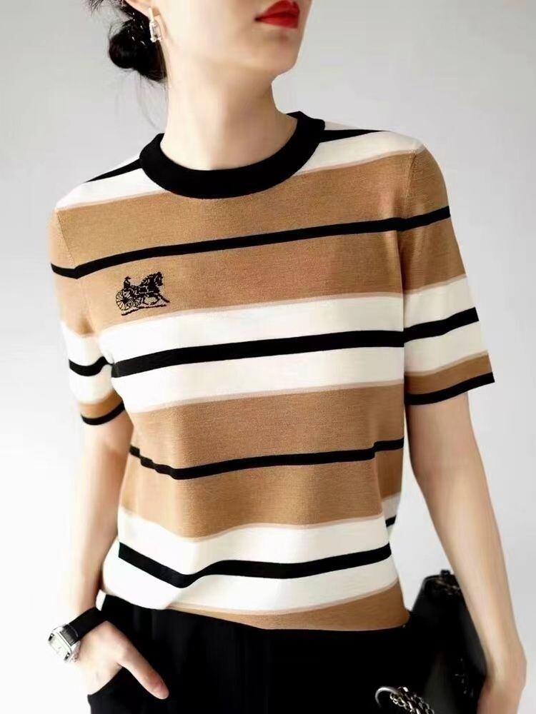 美人度アップ 絶対流行 売れ筋 早い者勝ち カジュアル Tシャツ<S-11254>