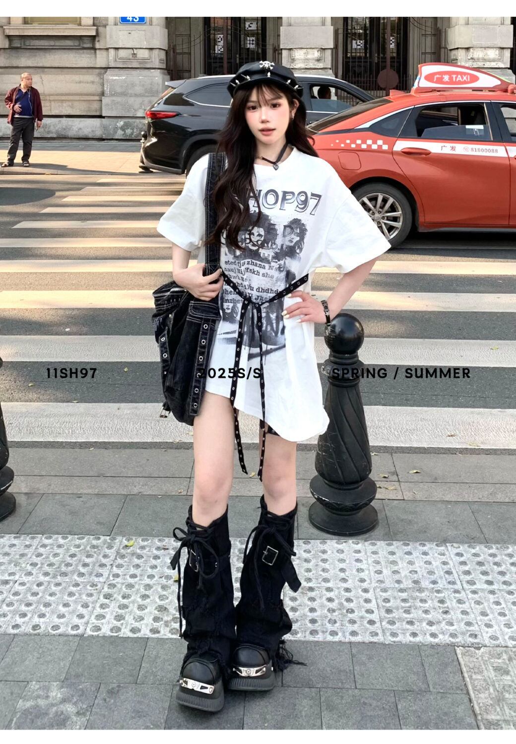 美人度アップ 絶対流行 売れ筋 早い者勝ち カジュアル 2色選択 Tシャツ<S-11522>