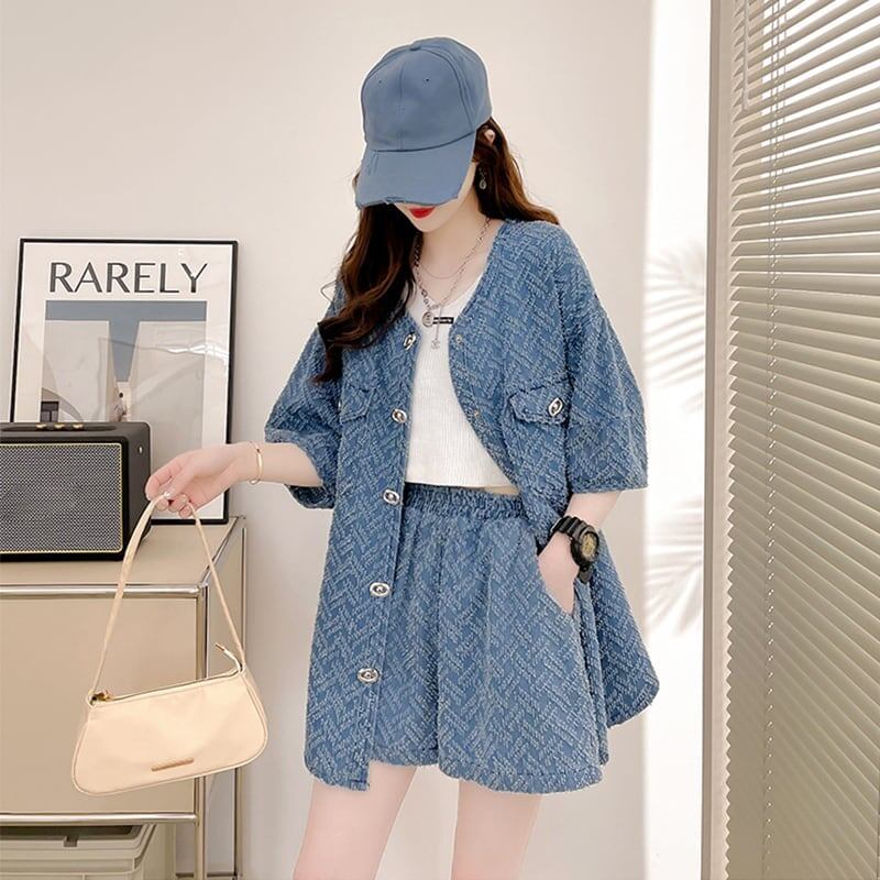 オシャレ度満点 ジャケット＋パンツ カジュアル セットアップ＜S-3136＞