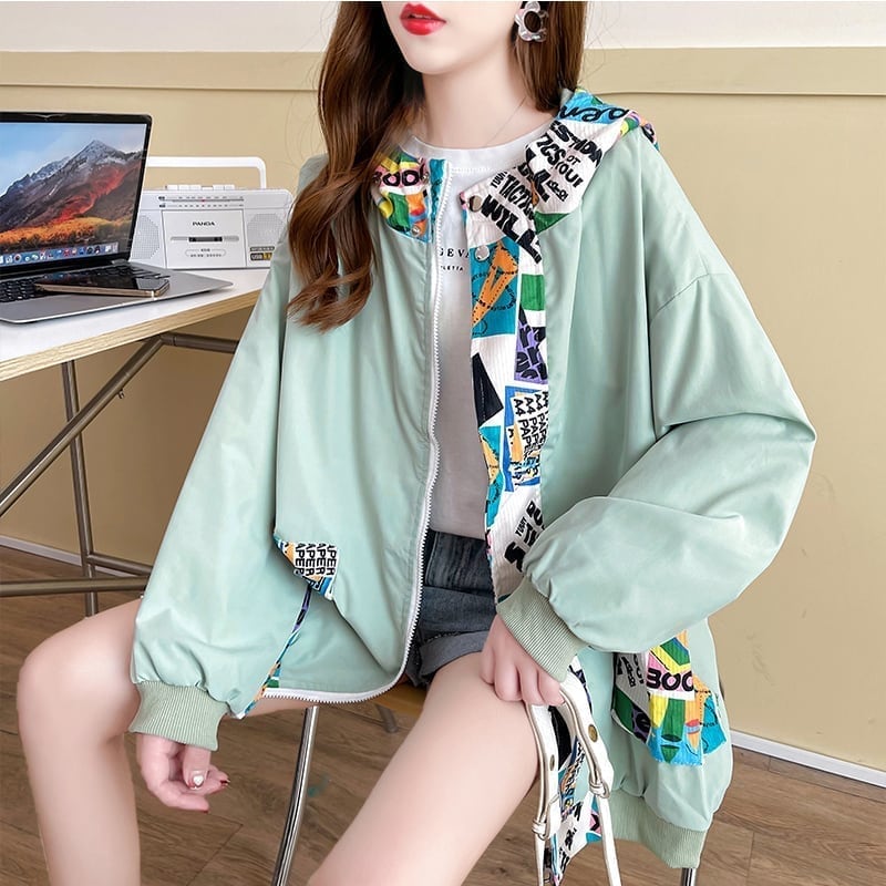 美感いっぱい 3色選択可 好感度満載 切り替え ジャケット ブルゾン＜S-3773＞