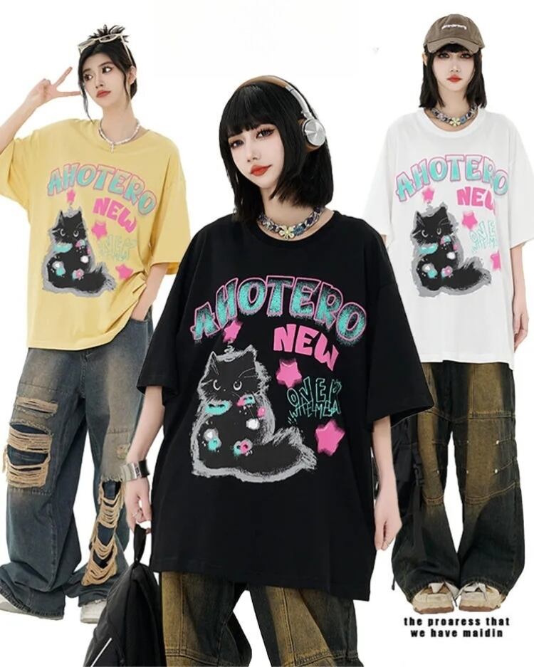 絶対欲しい 好感度UP 海外トレンド カジュアル 全3色 半袖 Tシャツ ＜S-11101＞