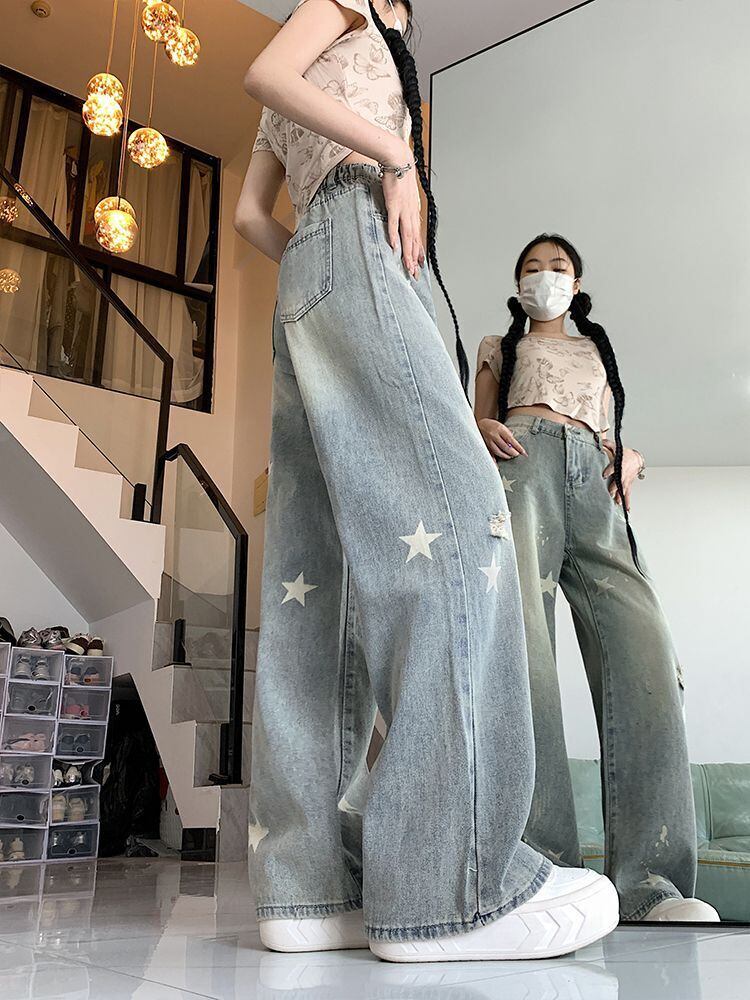 ファッション感満々 売り切れ必至 着回し力抜群 デニム ワイドパンツ＜S-12531＞