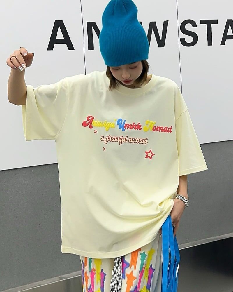 大好評 個性派 ファッション 半袖Tシャツ＜S-8072＞