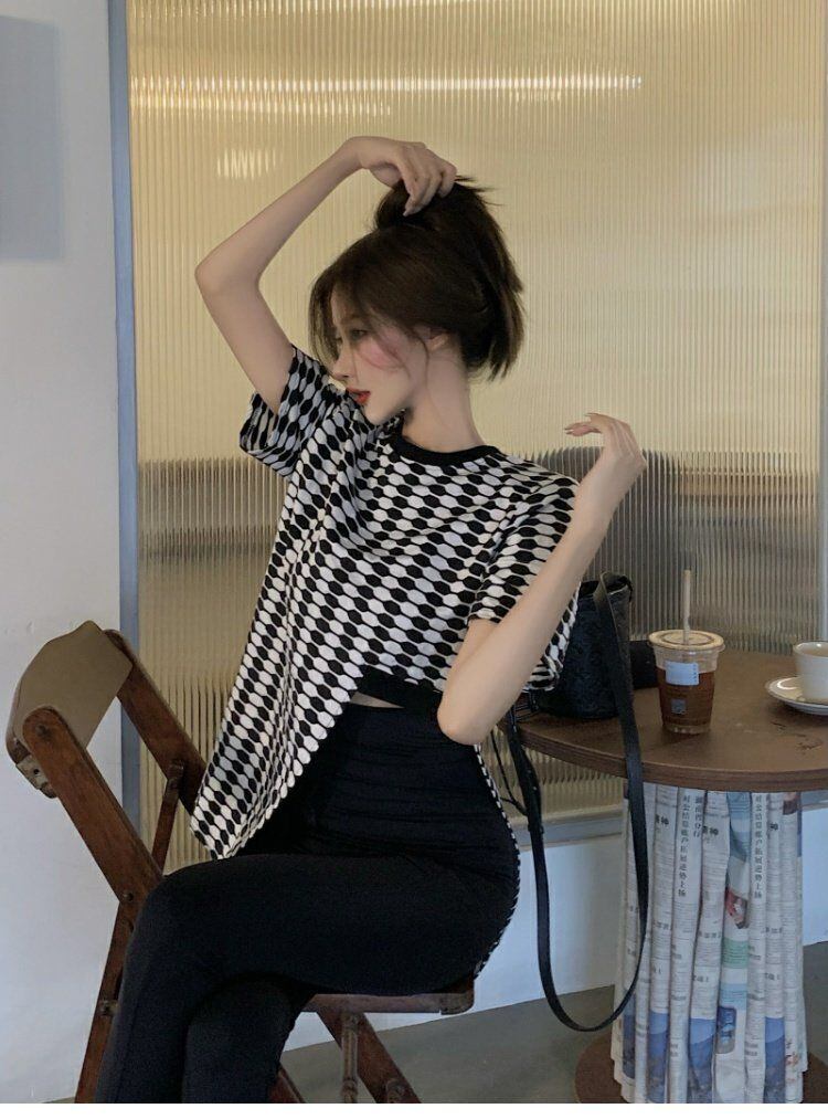 話題沸騰中 存在感抜群 上質 トレンドアイテム 個性派 着心地良い 半袖 Tシャツ <S-9287>