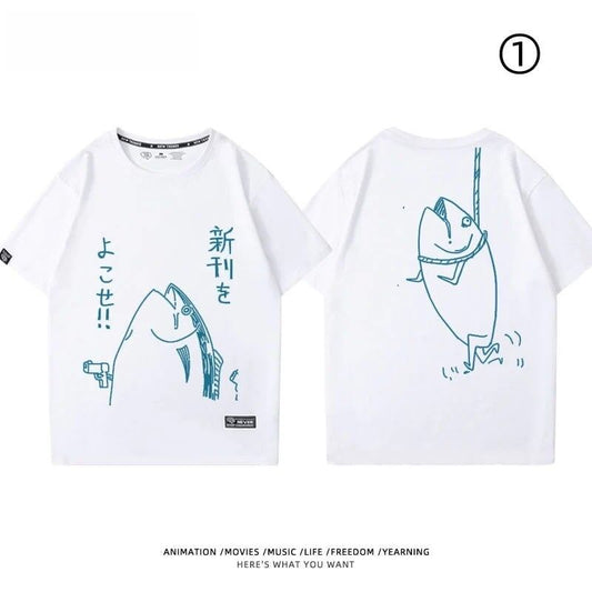 着回し力抜群 おすすめ シンプル プリントロゴ 半袖 Tシャツ-A2632