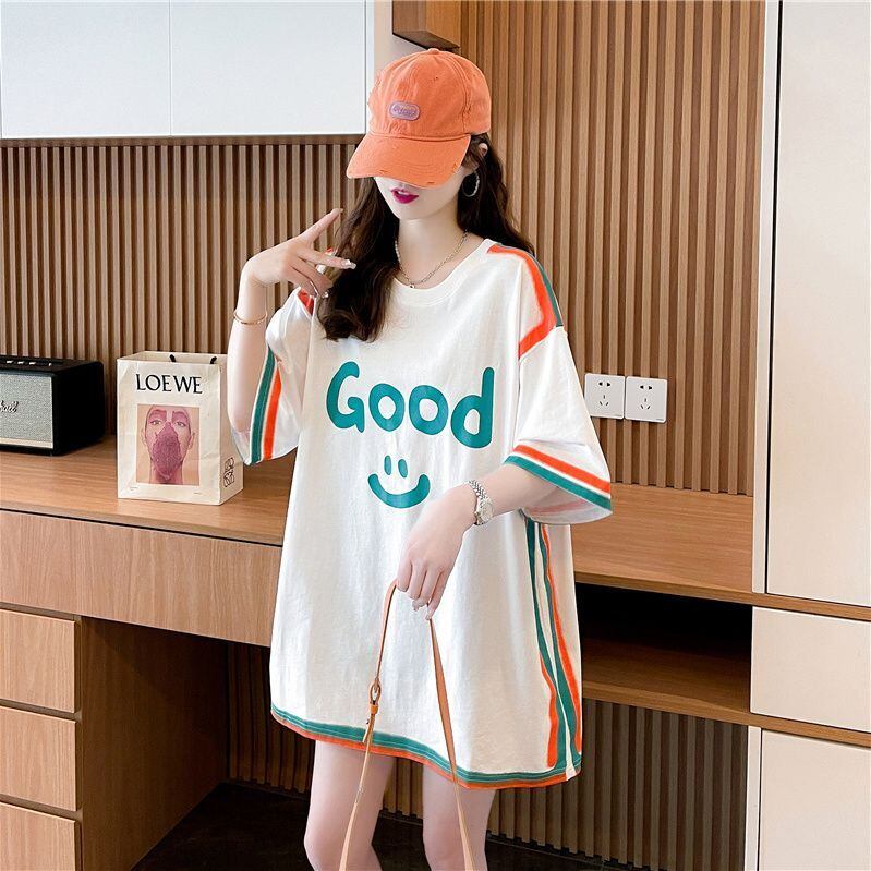 期間限定 プリント全2色 カジュアル 半袖Tシャツ カットソー ＜S-8603＞