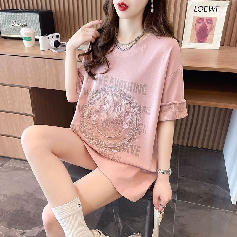 大好評 カジュアル 絶対欲しい キュート プリント全3色 半袖Tシャツ カットソー ＜S-8600＞
