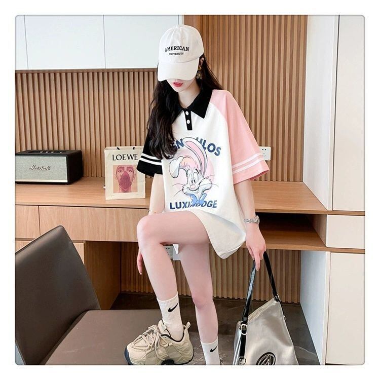 海外トレンド カジュアル 好感度UP 全3色 半袖 Tシャツ ＜S-11639＞