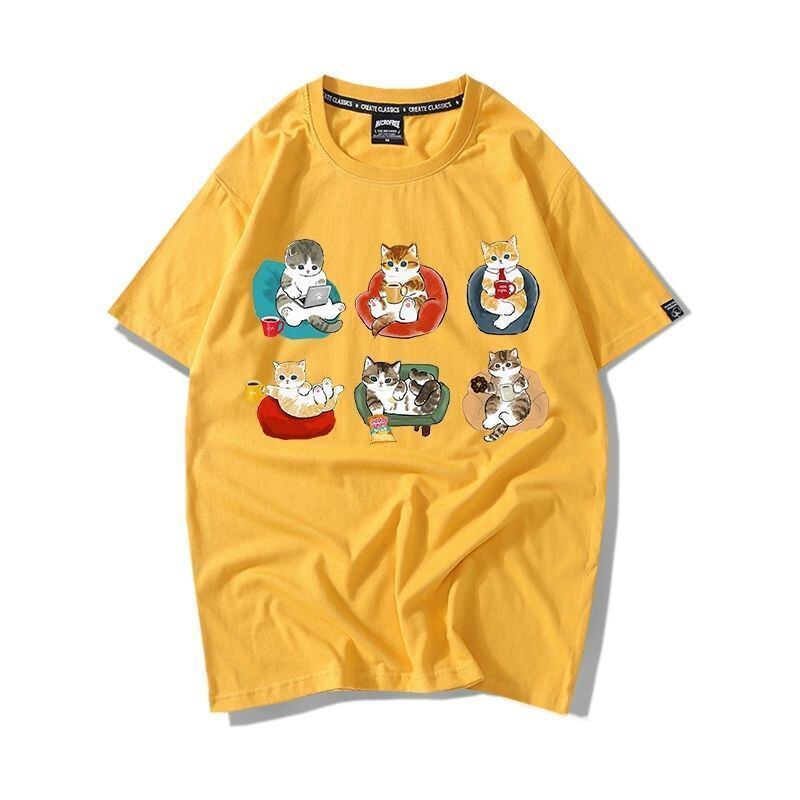 大好評 着心地良い 定番シンプル カジュアル プリント 全8色 半袖Tシャツ<S-9314>