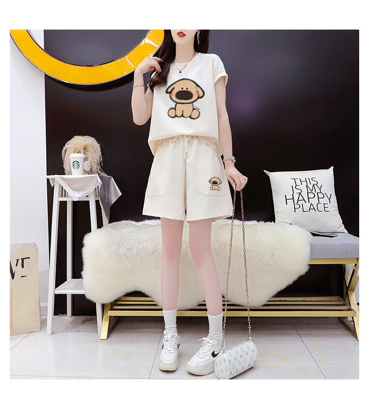 売り切れ必至  カジュアル スウェット全4色オーバーサイズトップス<S-4793> 半袖Ｔシャツⅹパンツセット全3色 <S-8266>