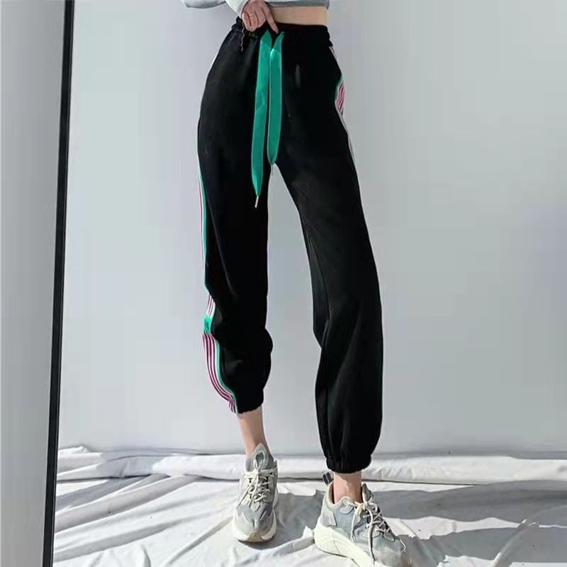 オシャレ度満点 ストライプ 一目惚れ パンツ ボトムス＜S-2936＞