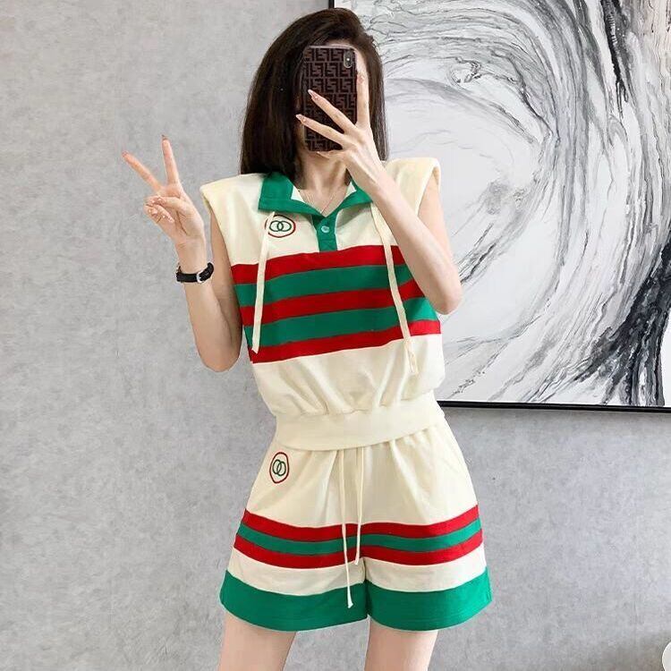 大活躍 シンプル ファッション 上品 ブラウスⅹパンツセット<S-6624>