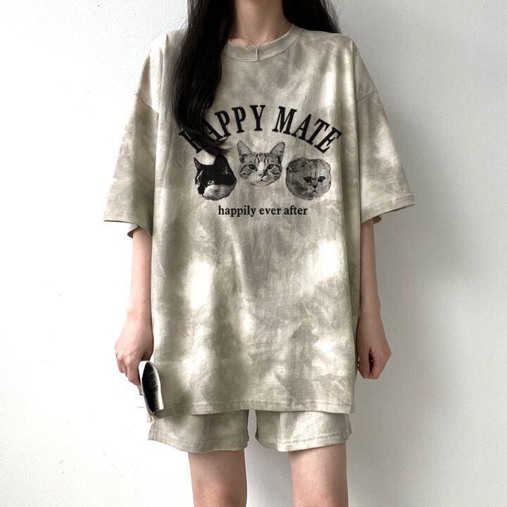 超人気 着心地良い どんな体型にも適合 カジュアル 全5色 半袖 Tシャツ ショートパンツ セットアップ ＜S-9268＞