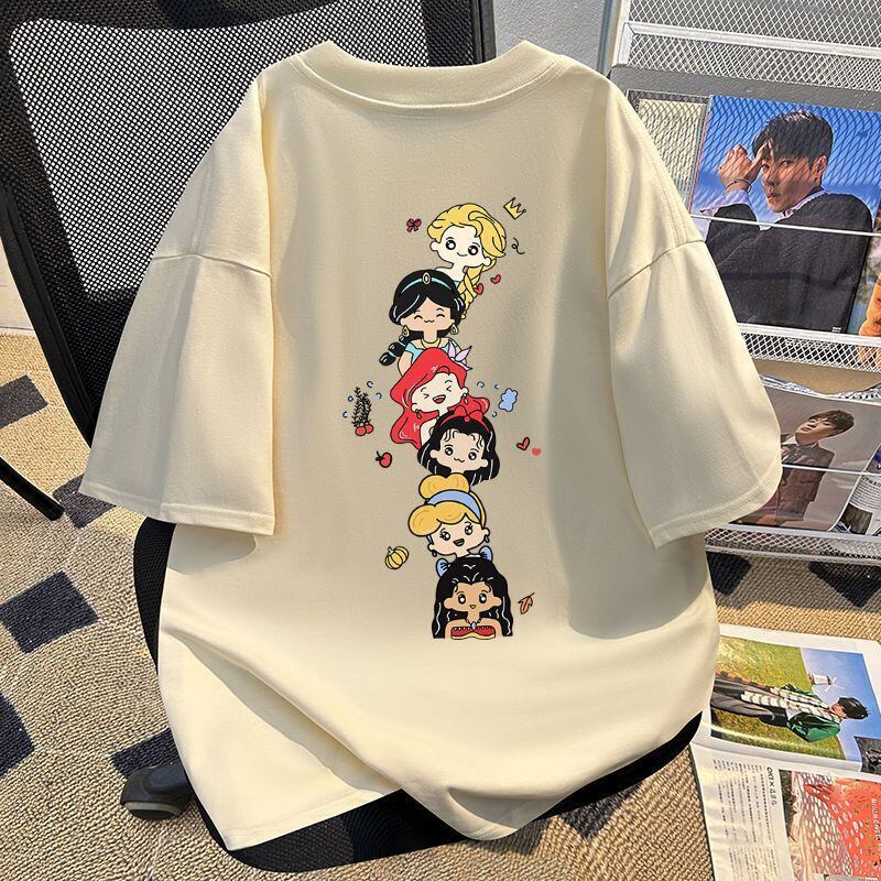 新商品 カジュアル 定番シンプル プリント 全6色 半袖Tシャツ<S-8767>
