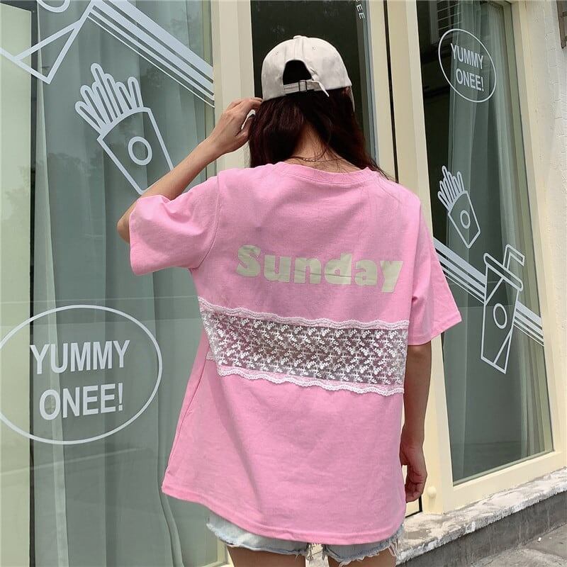 個性的なデザイン 3色選択可 バックで綺麗 Tシャツ カットソー＜S-3023＞