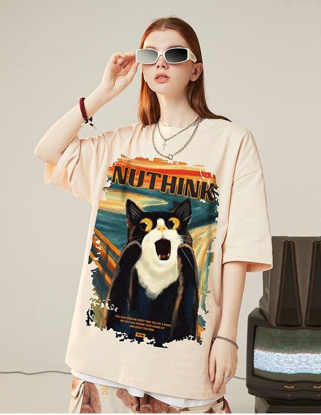 絶対欲しい デザイン性抜群 売り切れ必至 ファッション プリント 4色選択 半袖Tシャツ＜S-9293＞