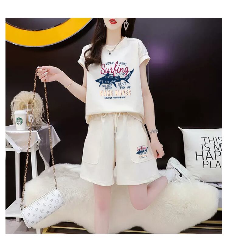 今季マストバイ ファッション カジュアル 半袖Ｔシャツⅹパンツセット全3色 <S-8265>