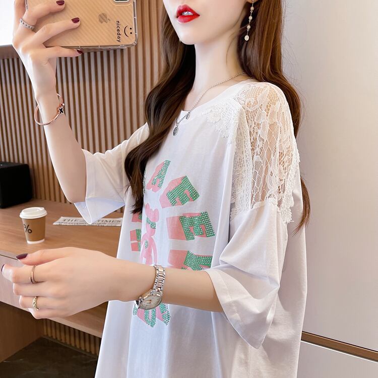 【半額！期間限定！！】美人度アップ スウィート ファッション 半袖シャツ<S-6632>