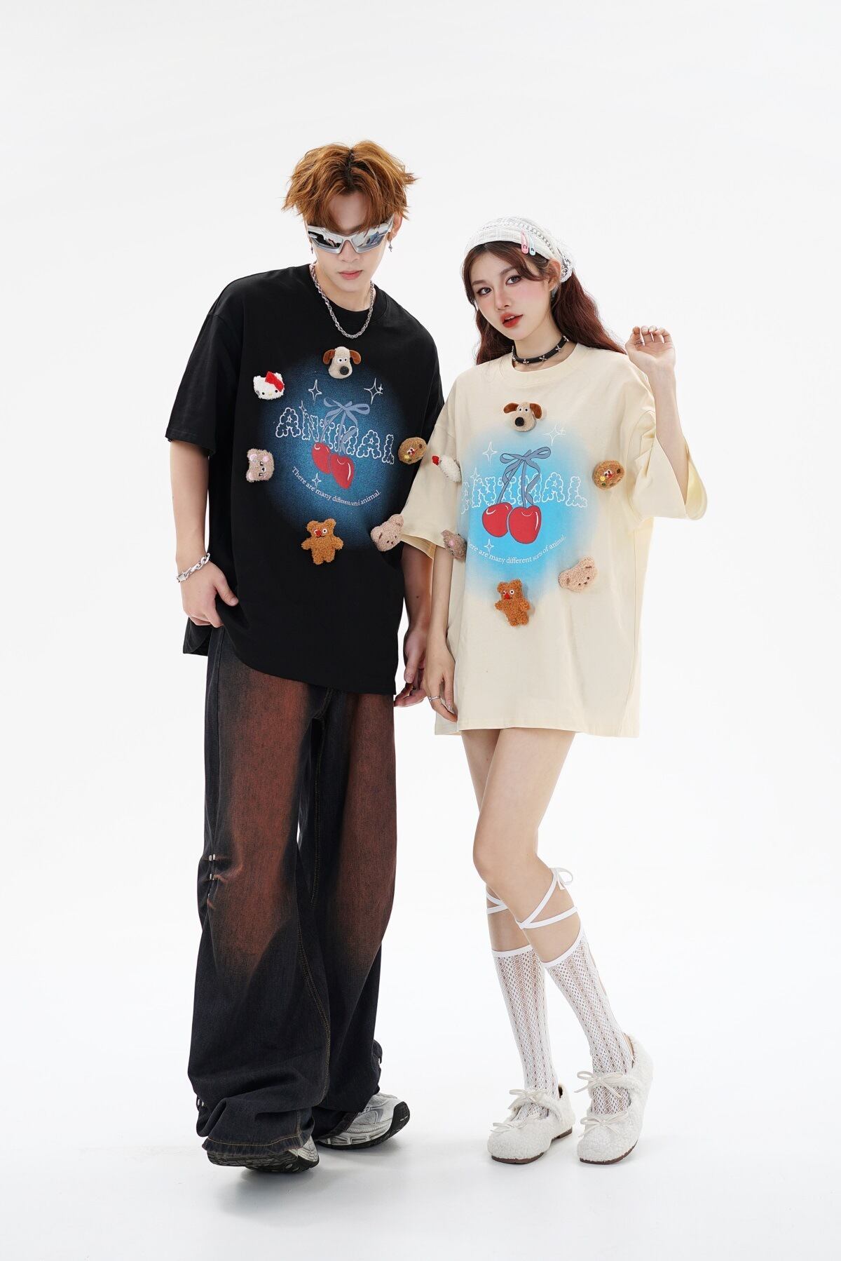 数量限定 ファッション アクティブも綺麗も叶う ゆったり 男女兼用 全3色 半袖Tシャツ＜S-9066＞