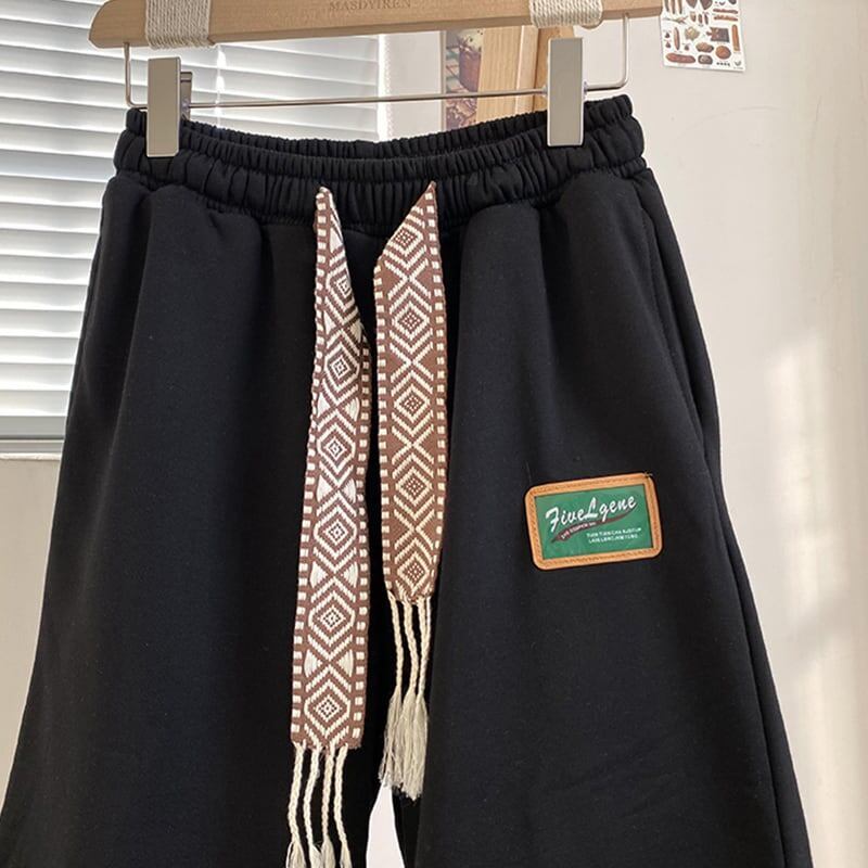 ファッション プリント ゆったり感アップ パンツ ボトムス＜S-3002＞
