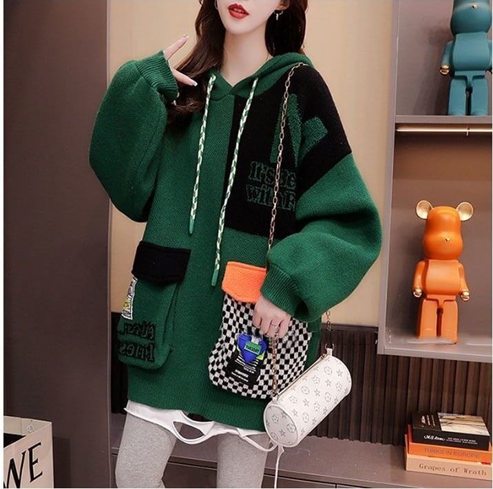 売れ筋  ファッション 知的セーター<S-5662>