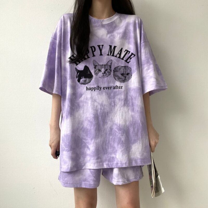 超人気 着心地良い どんな体型にも適合 カジュアル 全5色 半袖 Tシャツ ショートパンツ セットアップ ＜S-9268＞