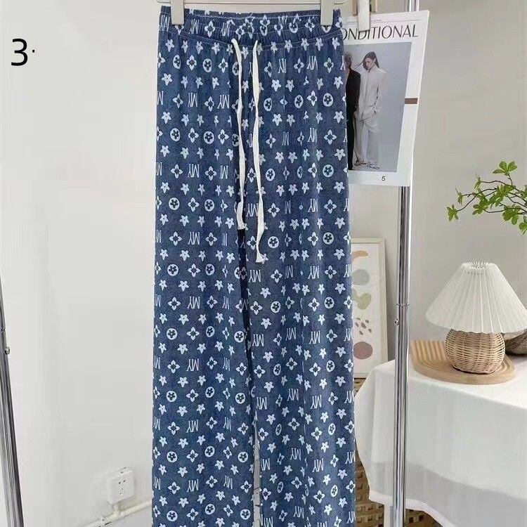 売り切れ必至 プラスベルベット 着回し力抜群 7色選択 デニム ワイドパンツ＜S-11104＞