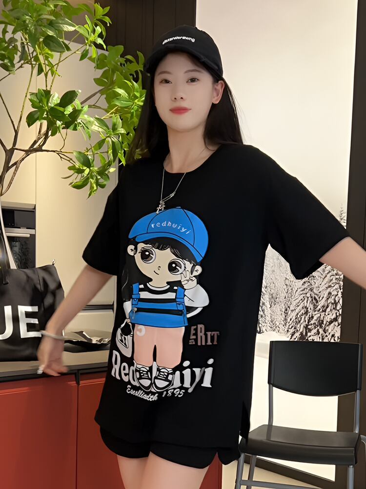 定番シンプル 好感度UP 海外トレンド カジュアル 全3色 半袖 Tシャツ ＜S-11266＞