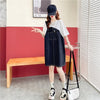 スタイリッシュ プリント 一目惚れ Tシャツ カットソー ワンピース＜S-3477＞