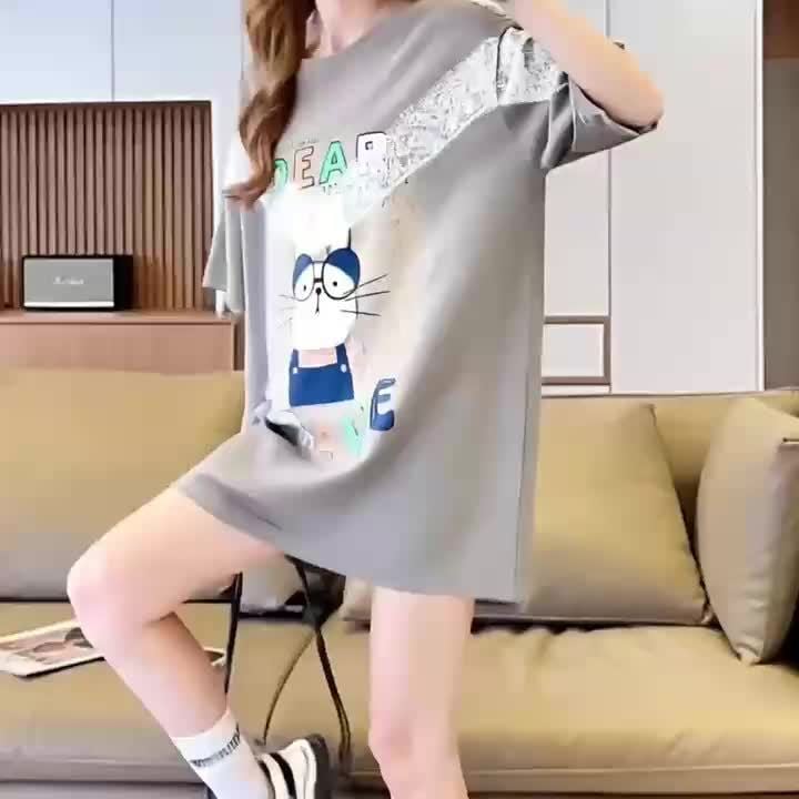 おすすめ 好感度UP 美人度アップ カジュアル 全4色 半袖 Tシャツ ＜S-11119＞