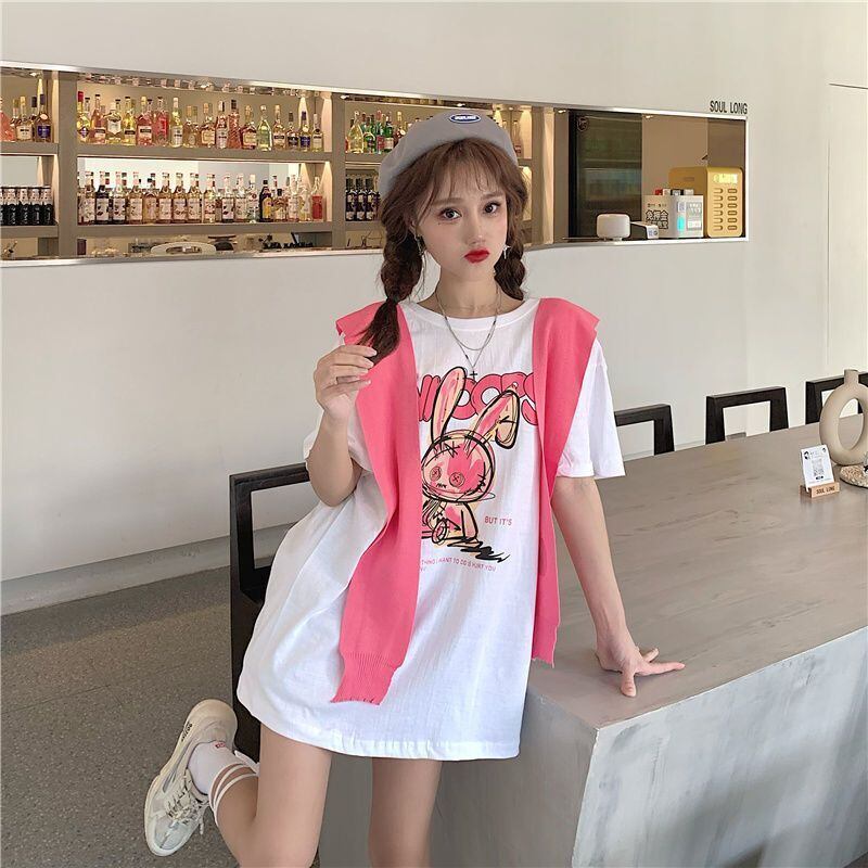 早い者勝ち 早い者勝ち 絶対流行 カジュアル 2色選択 Tシャツ+カウルネック<S-11153>