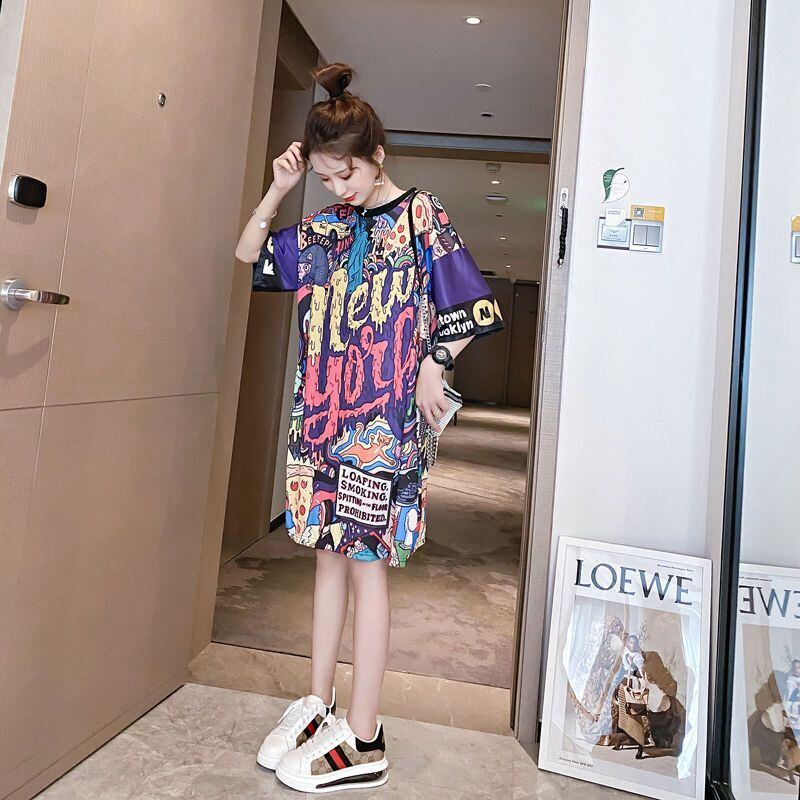 今季マストバイ ゆったり 個性派 半袖Tシャツ＜S-8135＞