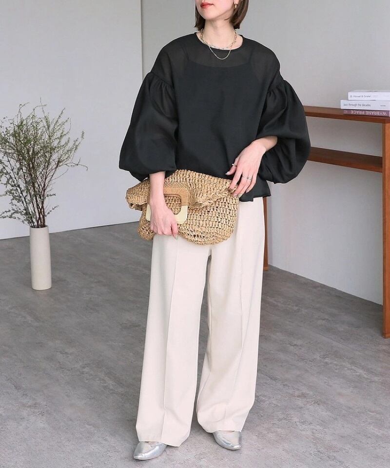 売り切れ必至 大人可愛い 美人度アップ 早い者勝ち カジュアル 共2色 Tシャツ<S-12159>