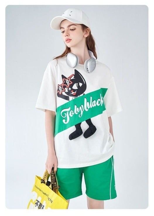 絶対欲しい 絶対流行 今季マストバイ 早い者勝ち カジュアル 2色選択 Tシャツ<S-11658>