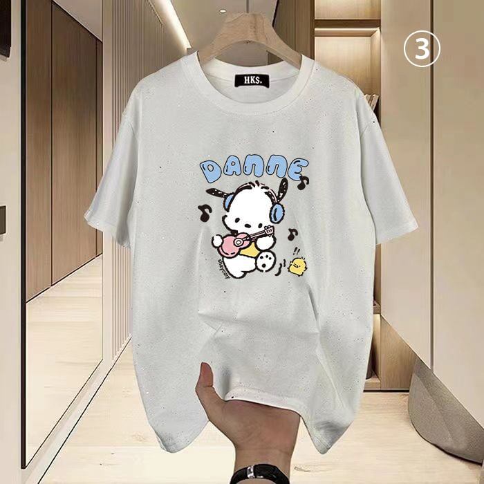 新商品 プリント カジュアル 選べるデザイン4種類 全2色 Tシャツ カットソー＜S-8585＞