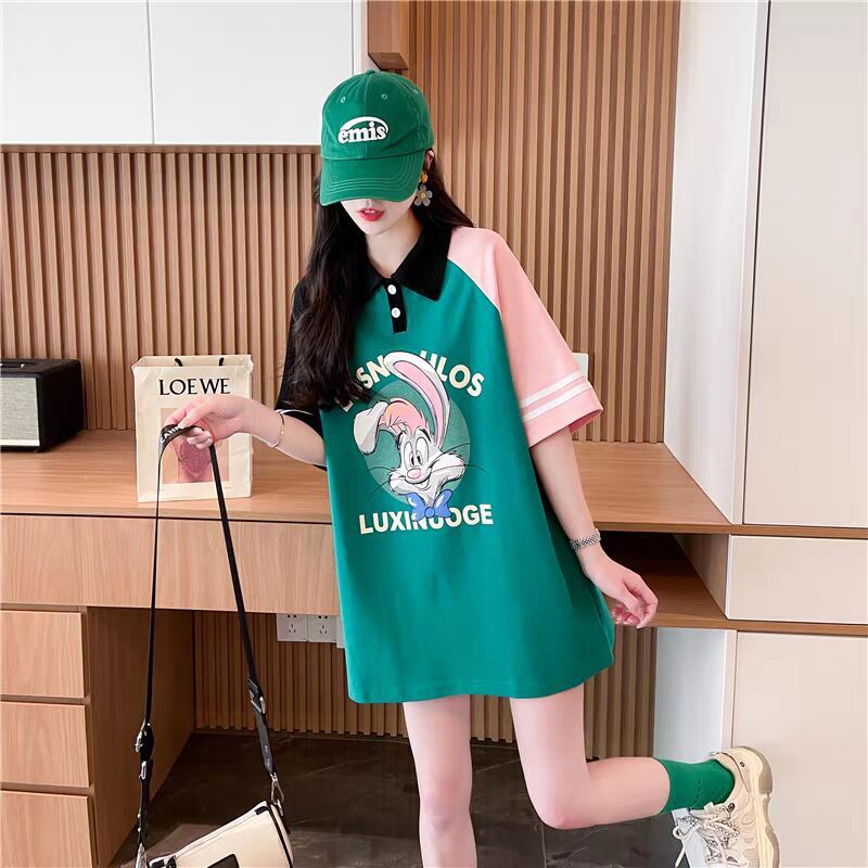 海外トレンド カジュアル 好感度UP 全3色 半袖 Tシャツ ＜S-11639＞
