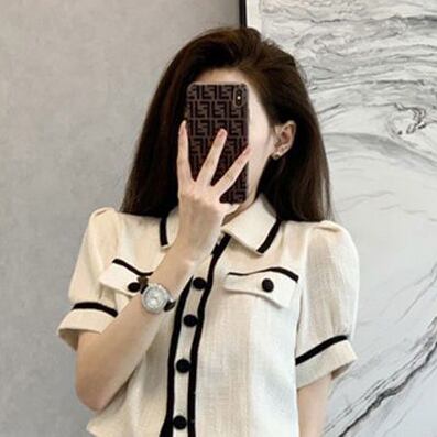 おすすめ ファッション 上品 カジュアル 切り替え 半袖 Tシャツ ショートパンツ セットアップ ＜S-8858＞