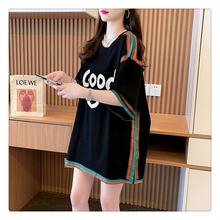 期間限定 プリント全2色 カジュアル 半袖Tシャツ カットソー ＜S-8603＞
