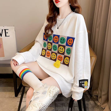 スタイリッシュ 切り替え 一目惚れ プリント Tシャツ カットソー＜S-3648＞