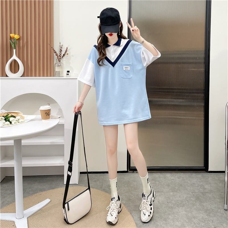 着心地抜群 切り替え 女性力を高める Tシャツ カットソー＜S-3299＞