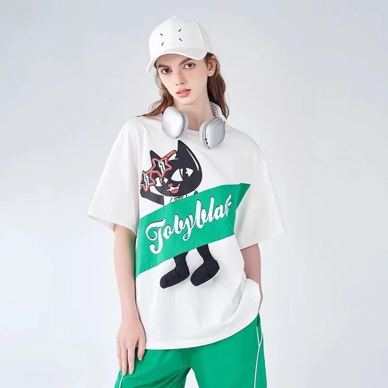 絶対欲しい 絶対流行 今季マストバイ 早い者勝ち カジュアル 2色選択 Tシャツ<S-11658>