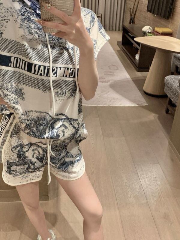絶対流行 ファッション 早い者勝ち カジュアル 2色選択可 半袖Ｔシャツⅹパンツセット<S-8896>