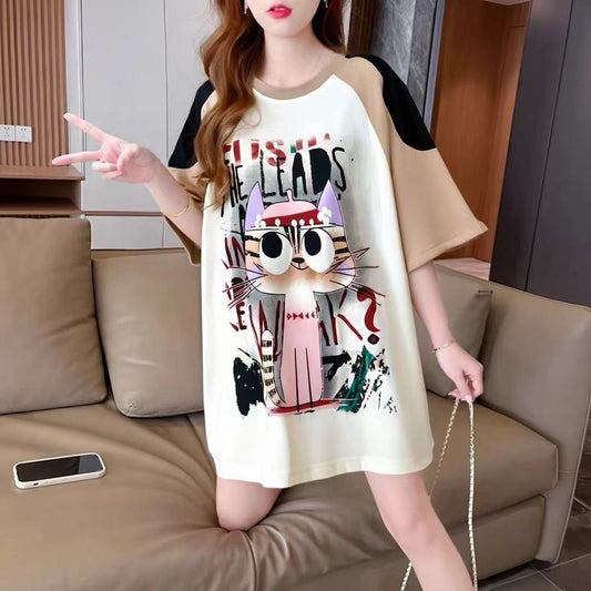 スウィート 好感度UP 海外トレンド カジュアル 全3色 半袖 Tシャツ ＜S-11110＞