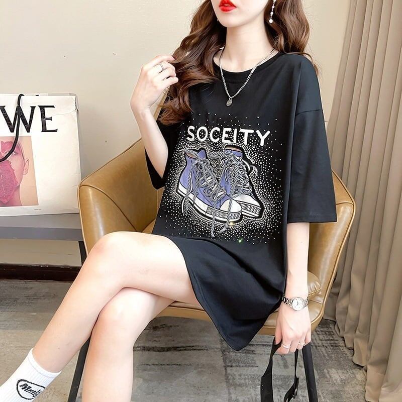 オシャレ度満点 プリント 今季大好評 Tシャツ カットソー トップス＜S-3281＞